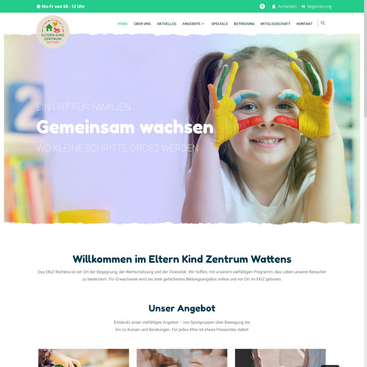 Kutego Homepage von EKiZ Wattens
