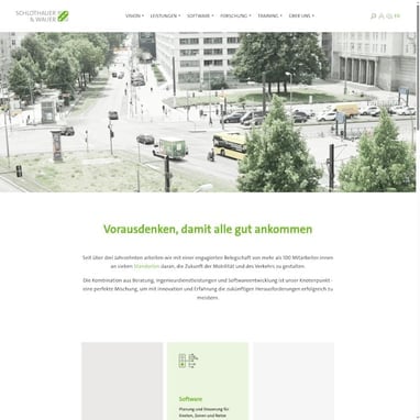 Drupal Homepage von Schlothauer & Wauer